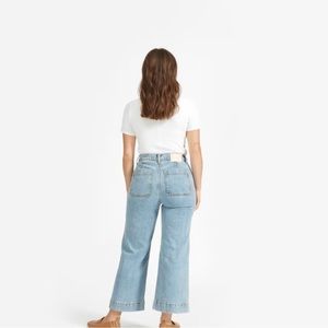 Everlane Wide Leg Ankle Jeans